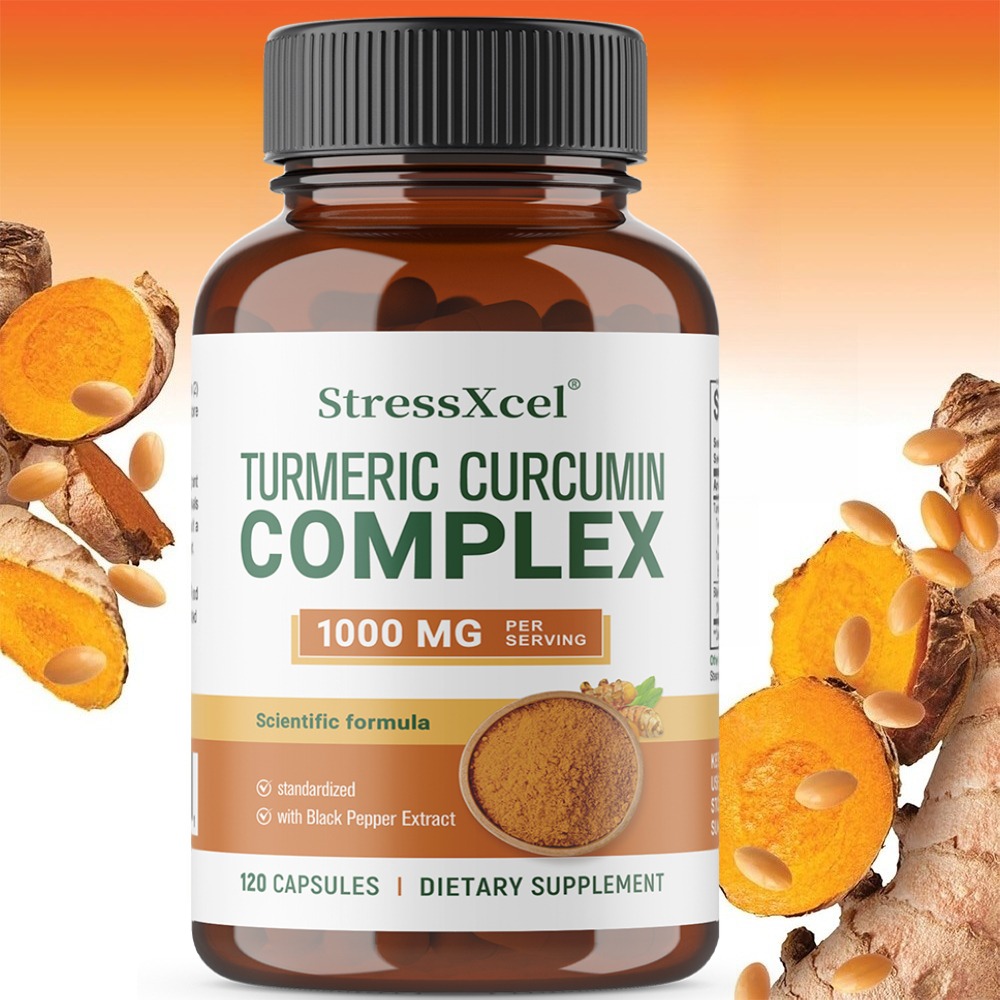 Turmeric Curcumin Capsule - สารสกัดเคอร์คูมินจากขมิ้นชัน 1000 มก. ปรับสูตรมาตรฐานด้วยสารสกัดจากพริกไทยดำ - สูตรทางวิทยาศาสตร์,