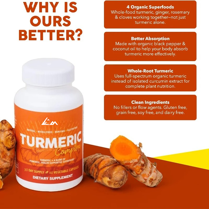 พริกไทยดำออร์แกนิก, ขมิ้นชัน,  - Turmeric Curcumin Capsule บทวิจารณ์และราคา