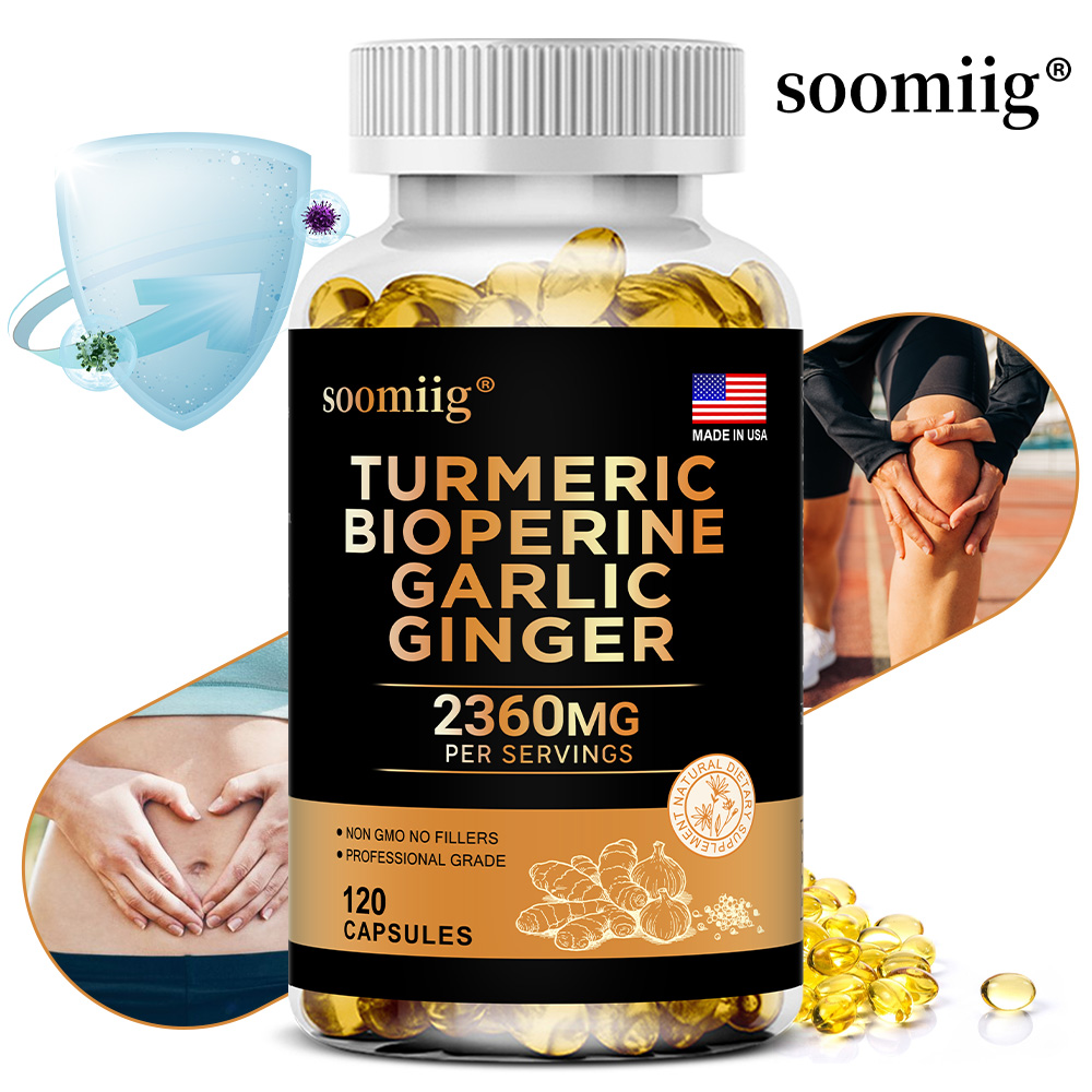 อาหารเสริมขมิ้นขิงผสมกระเทียม  - Turmeric Curcumin Capsule บทวิจารณ์และราคา